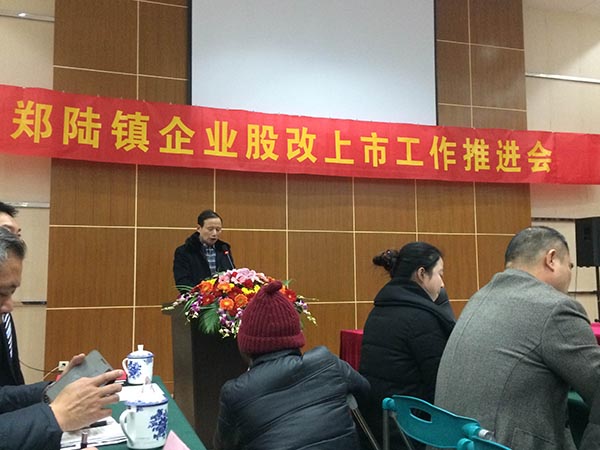 董事长查国才在挂牌签约仪式上致辞 董事长查国才在挂牌签约仪式上致辞